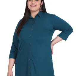 in love Women Regular Fit Solid Spread Collar Casual Shirt-picture-27