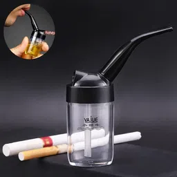 viovi Cigarette Water Pipe Filter Smoking Pipe Tobacco Water Pipe Filter Tar Nicotine Plastic Outside Fitting Hookah Mouth Tip-picture-11