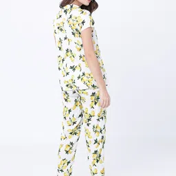 tokyo talkies Women Night Suit Set Multicolor Printed image 2