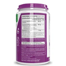 healthyhey nutrition Healthyhey Curcumin With Piperine (Bioperine) 1310Mg, Organic Turmeric, Vegetable 60 Caps image 2