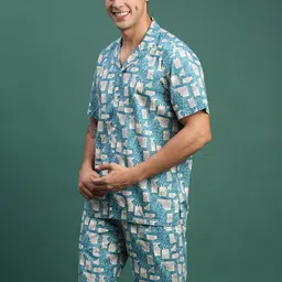 showoffff Shirt Regular Shorts Co-ords Set image 2