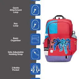 Wildcraft Graphic Printed Squad 3 Backpack image 3