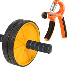 pheonix Combo of Ab Wheel Roller with Hand Gripper for Men & Women Fitness Accessory Kit Kit-picture-25