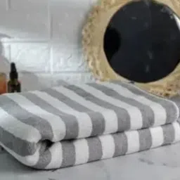 navrajtrader Microfiber 350 GSM Bath, Beach, Face, Hair Towel image 1