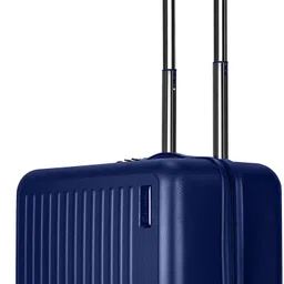 swiss era Small Overnighter & Briefcase (46 cm) 8 Wheels - Compact Overnighter & Briefcase Trolley - Airline Approved Size - Blue-picture-13