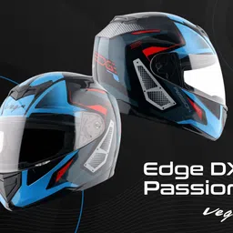 vega Edge Passion Motorbike Helmet image 2