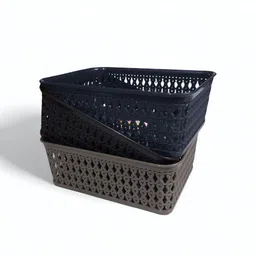 nny Plastic Bombay Small Grace No-3 Storage Basket-picture-46