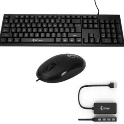 KITECH KB-021(Wired Keyboard),M10(Wired Mouse),2.0 Usb Hub Combo Set-picture-10