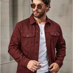 lahaba Men Solid Jacket image 4