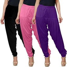 ikhlas Viscose Rayon Solid Patiala-picture-19