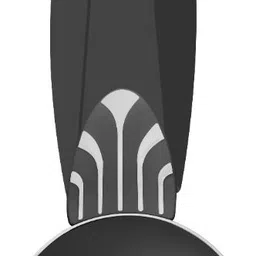 gs glow Royaldeco 1200mm 48 inch 3xBlade Ceiling Fan (Ultra High Speed | smoke brown with 1 Year Warranty Energy Saving 1200 mm Ceiling Fan image 2