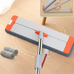 widria Flat Microfiber Mop for Floor Cleaning,Fully stainless steel & microfiber Refil Wet & Dry Mop image 5