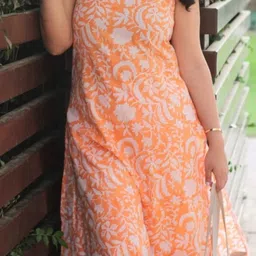 jitendraprints Women Viscose Rayon Kurta Pant Set-picture-26