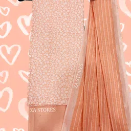 za stores Unstitched Cotton Blend Salwar Suit Material Printed-picture-11