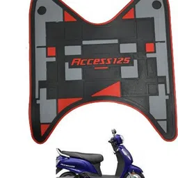 exariogadget ACCESS 125 Multi ashable Scooty Mat footmate Suzuki Access 125 Suzuki Access 125 Two Wheeler Mat-picture-25