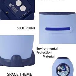 hk toys Rocket Piggy bank with digit password locking|Money bank for Kids| Gullak Coin Bank image 3