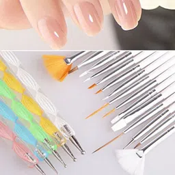 arham Double Ended Stainless Steel Ball Shape Tool Set Also use for Nail Art, Clay , Pottery , Ceramic - 5 Pieces image 3