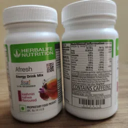herbalife Afresh Energy Drink Mix Kashmiri kahwa pack of 2 Energy Drink image 4