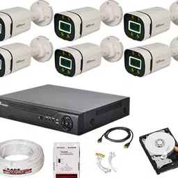 ADS VISION 5MP HD DVR H265+ 5MP 6BULLET COLORVU NIGHT VISION + MIC COMBO SET With 1TB HDD Security Camera-picture-19