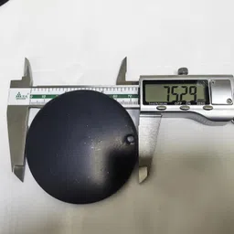 ashani creations Circular Acrylic Ornament Blanks, 20 Pieces Black, for DIY Holiday Decoración 3 inch Acrylic Sheet image 3