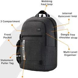 Wildcraft Kids Typography Printed Backpack image 4