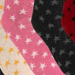 SIDEWOK Women Pack Of 5 Patterned Pure Combed Cotton Ankle-Length Socks image 2