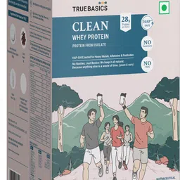 truebasics Clean Whey 100% Protein Isolate Powder | 28g Protein per Scoop Whey Protein-picture-19