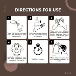 actiwow Herbal 3 in 1 Hair Dye Instant Black Hair Color Shampoo for Women & Men , BLACK image 4