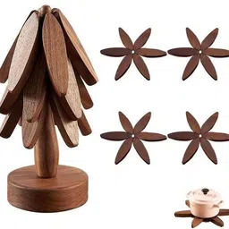 m y interrnational Natural brown Polish Trivet-picture-29