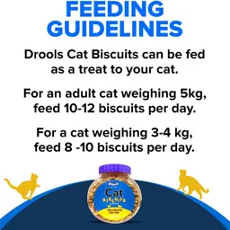 drools Biscuits Real Chicken Cat Treat image 4
