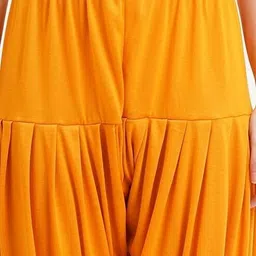 mk trendy fashions Viscose Rayon Solid Patiala image 4