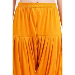 mk trendy fashions Viscose Rayon Solid Patiala image 4