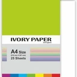 royalshop A4-25 IVORY PAPER UNRULED A4 210 gsm Watercolor Paper-picture-22