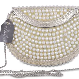 parato Party White Clutch-picture-24