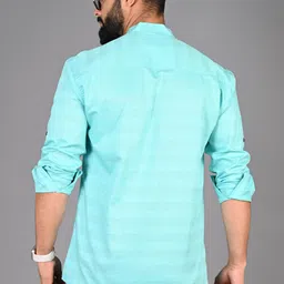 fubar Men Printed Cotton Blend Straight Kurta image 2