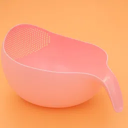 rimoal Wash and strain in one bowl (PINK) Strainer-picture-11