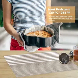 hiinfoitic Rectangular Pack of 12 Table Placemat image 4