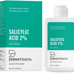 dermatouch Salicylic Acid 2%| For Acne & Oil Control |Suitable to All Skin Types Face Wash image 1