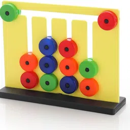 mira farmcraft Montessori Slide Puzzle Learning Colour And Pattern Matching Brain Game For Kids image 2