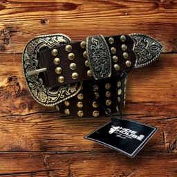 hidehouse Men Casual, Party, Evening Black Genuine Leather Belt-picture-25