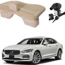 oshotto Car Travel Inflatable Bed Mattress with Two Air Pillows For Volvo S90 Beige Car Inflatable Bed-picture-20