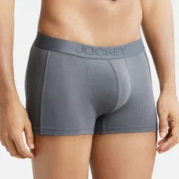 jockey IC25 Tencel Micro Modal Cotton Elastane Stretch Solid Men Trunk image 3