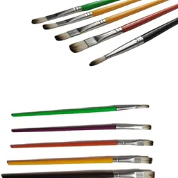 FLAT PAINT BRUSH SET 10 PC-image-29