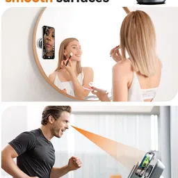 firentra 360° Magnetic Vacuum Phone Holder Mount Hands Free Mobile Holder image 5