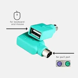 VOOCME ‎USB to PS/2 Converter_05 PS2 to USB Female,PS/2 Male Converter Changer Adapter Laptop Accessory image 3