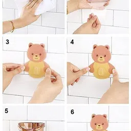 webdealz Plastic Storage Basket for Toothpaste, Comb, Brush, Cream, Lotion Kids Bathroom x2.875 Storage Basket image 2