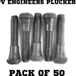 Pack Of 50 No's Soft Chicken Rubber Pluckers Silicone Masher Meat Tenderizer-image-8