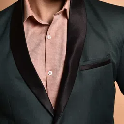 metronaut Men Solid Single Breasted Casual Blazer image 4