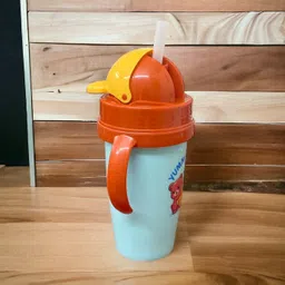 csm Premium Baby Sipper, Anti Spill Sippy Cup With Silicon Straw, BPA free Non Toxic image 3