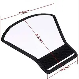 SYGA Flash Diffuser Reflector for Canon, Nikon and All Speed Light Flashes Flash image 4